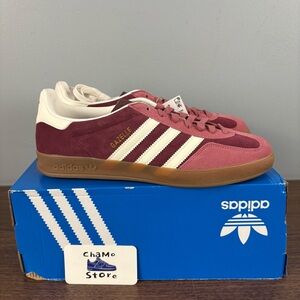 adidas gazelle silver green womens adidas Gazelle Indoor - Unisex main image 0